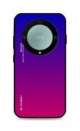 TopQ Kryt LUXURY Honor Magic5 Lite 5G pevný dúhový fialový 95752 - Kryt na mobil