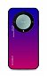 TopQ Kryt LUXURY Honor Magic5 Lite 5G pevný dúhový fialový 95752 - Kryt na mobil