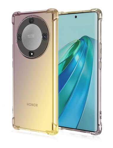 TopQ Kryt Honor Magic5 Lite 5G Shock duhový purpurovo-žlutý 95746 - Phone Cover - Main image