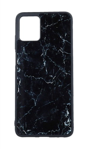 TopQ Kryt Marble Motorola Moto G32 pevný Smoky Black 98058 - Phone Cover - Main image