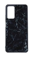 TopQ Kryt Marble Xiaomi Redmi Note 11S pevný Smoky Black 98175 - Phone Cover