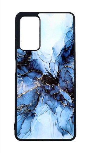 TopQ Kryt Marble Xiaomi Redmi Note 11 Pro 5G pevný Smoky Blue 98127 - Phone Cover - Main image