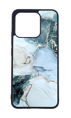 TopQ Kryt Marble Xiaomi 13 pevný Smoky Color 98069 - Phone Cover - Main image