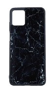 TopQ Kryt Marble Motorola Edge 30 Neo pevný Smoky Black 98033 - Phone Cover