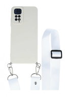 TopQ Kryt Xiaomi Redmi Note 11S Elegance krémový se šňůrkou 98205 - Phone Cover