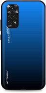 TopQ Kryt LUXURY Xiaomi Redmi Note 11S pevný duhový modrý 98434 - Phone Cover