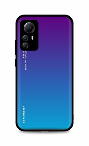 TopQ Kryt LUXURY Xiaomi Redmi Note 12S pevný duhový purpurový 98221 - Phone Cover - Main image
