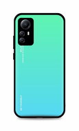 TopQ Kryt LUXURY Xiaomi Redmi Note 12S pevný duhový zelený 98210 - Phone Cover