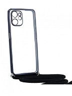 TopQ Kryt Realme 10 Frame černý se šňůrkou 98045 - Phone Cover