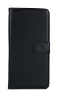 TopQ Puzdro Motorola Edge 30 Fusion knižkové čierne s prackou 97845 - Puzdro na mobil