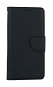TopQ Puzdro Motorola Moto G73 knižkové čierne 97832 - Puzdro na mobil