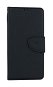 TopQ Puzdro Motorola Moto G72 knižkové čierne 97830 - Puzdro na mobil