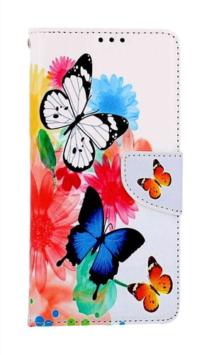 TopQ Pouzdro Xiaomi Redmi Note 11 Pro 5G knížkové Barevné s motýlky 97899 - Phone Case - Main image