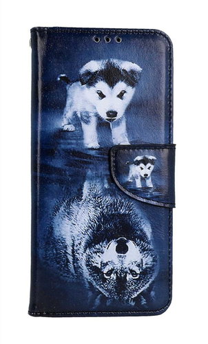 TopQ Pouzdro Xiaomi Redmi Note 11S knížkové Odraz vlka 97885 - Phone Case - Main image