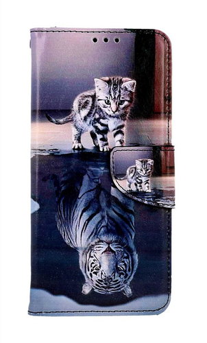 TopQ Pouzdro Xiaomi Redmi Note 11S knížkové Tygr 97884 - Phone Case - Main image