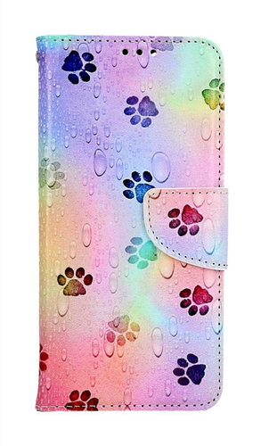 TopQ Pouzdro Xiaomi Redmi Note 11S knížkové Tlapky 97882 - Phone Case - Main image