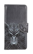 TopQ Pouzdro Xiaomi Redmi Note 12S knížkové Vlk 97866 - Phone Case