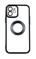 TopQ Kryt iPhone 12 Beauty Clear čierny 98569 - Kryt na mobil