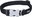 Padded collar L - black - 20 mm × 41-68 cm