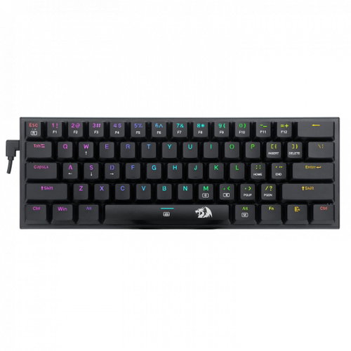 Redragon Anivia Blue Switch Black - HU - Gaming Keyboard - Main image