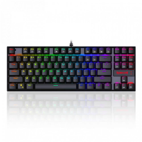 Redragon Kumara Blue Switch Black - HU - Gaming Keyboard - Main image