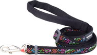 Red Dingo Leash Squiggles Black 25 mm × 1,8 m - Leash