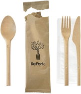 Refork Cutlery set with napkin 3pcs - Cutlery Set