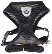 REFLEX Dog collars with leash XL - black - Harness