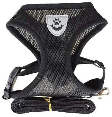 REFLEX Dog collars with leash L - black - Harness - Main image