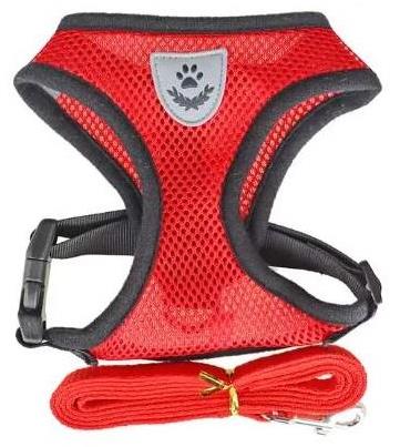 REFLEX Dog collars with leash M - red - Harness - Main image