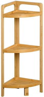 Kesper Corner shelf 23 × 70 × 23 cm, bamboo - Bathroom Shelf