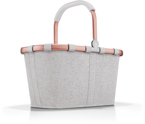 REISENTHEL Carrybag Shopping cart grey with pink frame - Shopping Bag - Main image