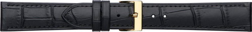 CONDOR Semi Padded Alligator Grain 22 mm - Watch Strap - Main image