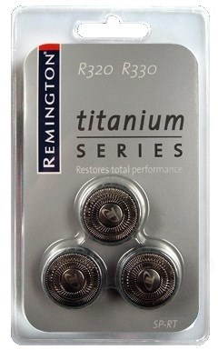 Remington Replacement Rotary Heads milling SPRT Titanium - Replacement Blade Refills - Main image