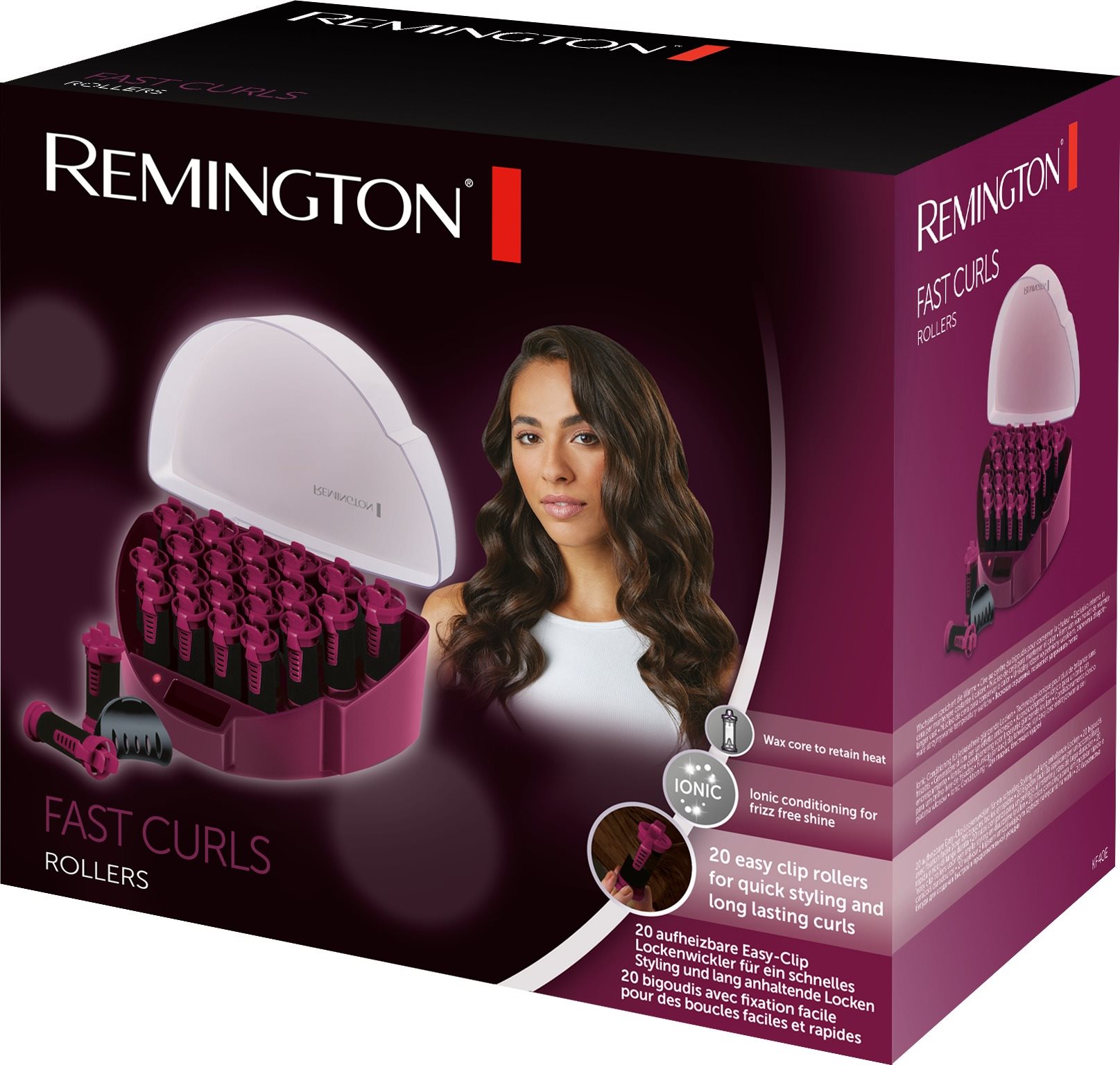 Hair on sale rollers remington