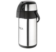 Olympia thermos with pump and etched inscription "Tea" 3l - Thermos