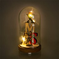 RETLUX RXL 317 Weihnachts-Glaskuppel Glasglocke klein 3 LED WW - Weihnachtsbeleuchtung