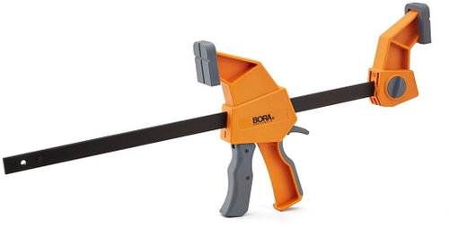 One-handed joinery clamp BORA - span up to 30 cm - Woodworking Clamp - Main image