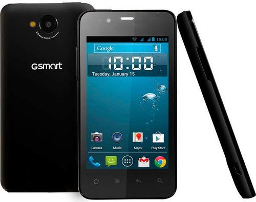 GIGABYTE GSmart Rio R1 Dual-Core black - Mobile Phone - Main image