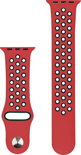 RhinoTech for Apple Watch 38/40/41mm Red-Black - Watch Strap - Main image