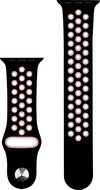 RhinoTech for Apple Watch 38/40/41mm Black/Light Pink - Watch Strap