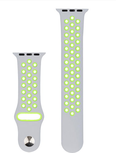 RhinoTech for Apple Watch 38/40/41mm Grey/Yellow - Watch Strap - Main image