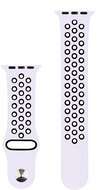 RhinoTech for Apple Watch 42/44/45mm Light Pink-Black - Watch Strap