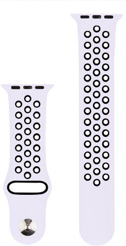 RhinoTech for Apple Watch 42/44/45mm Light Pink-Black - Watch Strap - Main image