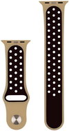RhinoTech for Apple Watch 42/44/45mm Beige-Black - Watch Strap