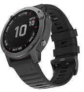 RhinoTech silicone for Garmin QuickFit 22mm black - Watch Strap