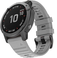 RhinoTech silicone for Garmin QuickFit 22mm grey - Watch Strap
