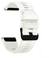 RhinoTech silicone for Garmin QuickFit 22mm white - Watch Strap