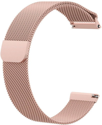 RhinoTech Milanese Quick Release 20mm rose gold - Watch Strap - Main image