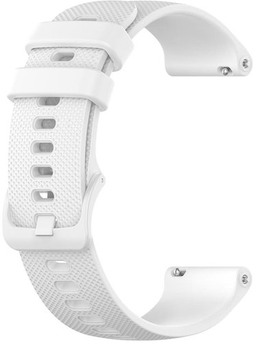 RhinoTech Silicone Quick Release 18mm White - Watch Strap - Main image
